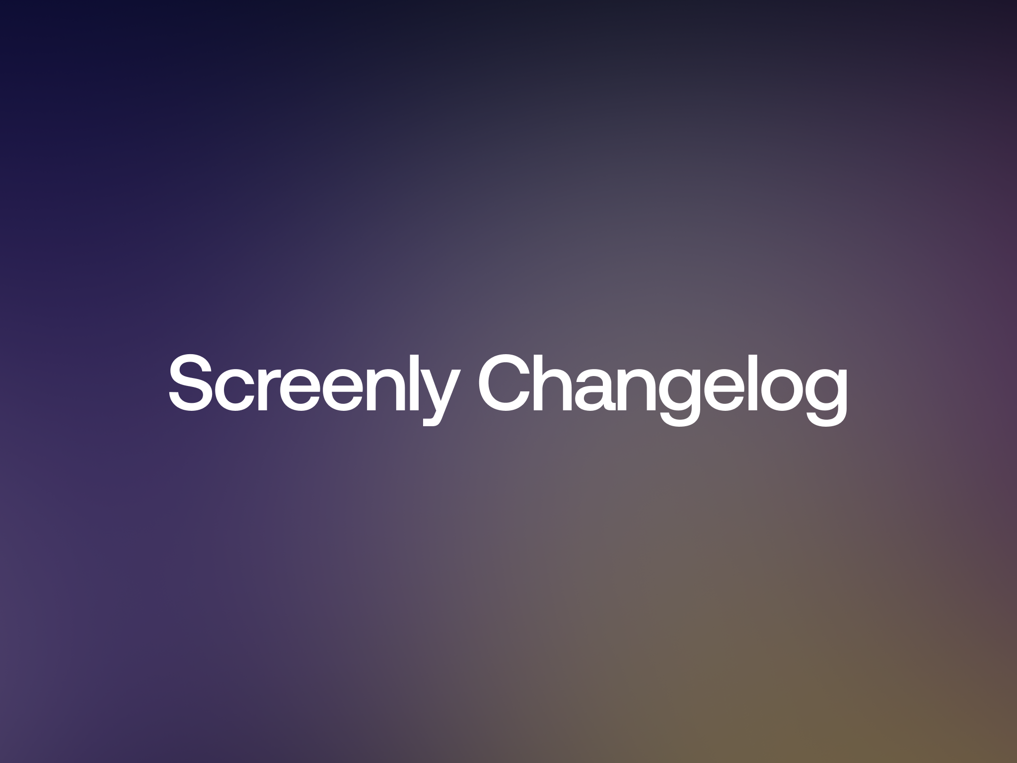 Screenly Changelog Episode 9