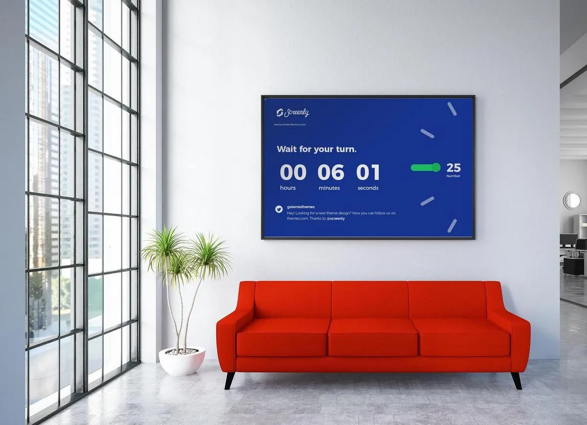 Hotels, office buildings, and residential buildings can use digital lobby signage to engage with lobby visitors. Learn how to launch digital lobby signage with Screenly.
