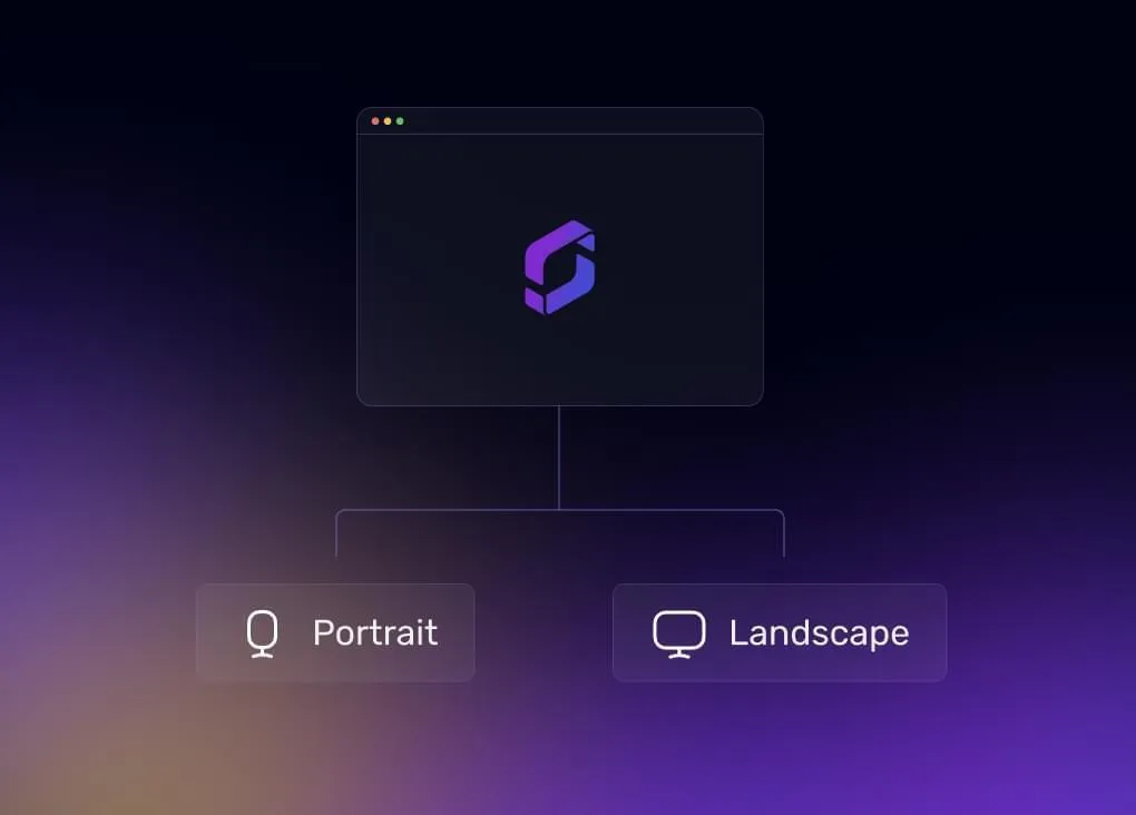 Portrait & Landscape | End Users