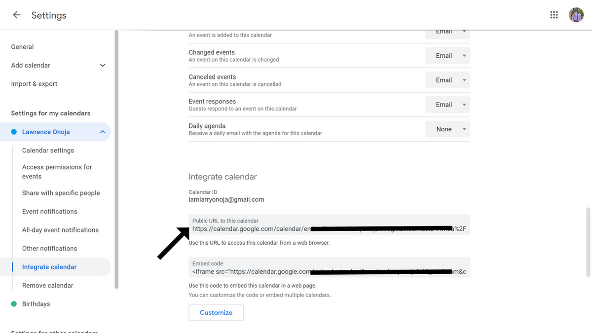 Screenly Display a Google Calendar on Screenly digital sign