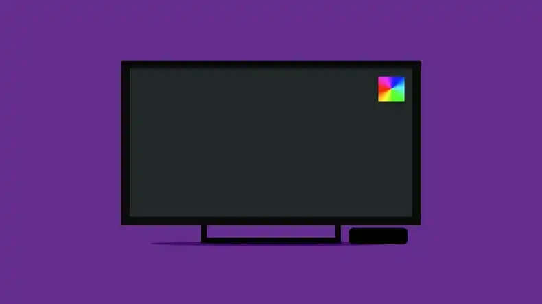 This image is of a rainbow square alert with the Raspberry Pi.