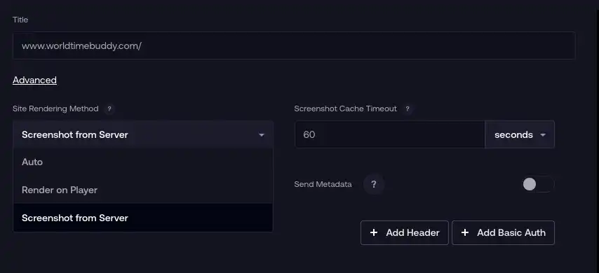 Server Side Rendering