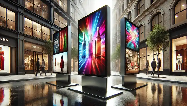 Vertical digital signage - A portrait-oriented advantage for modern businesses