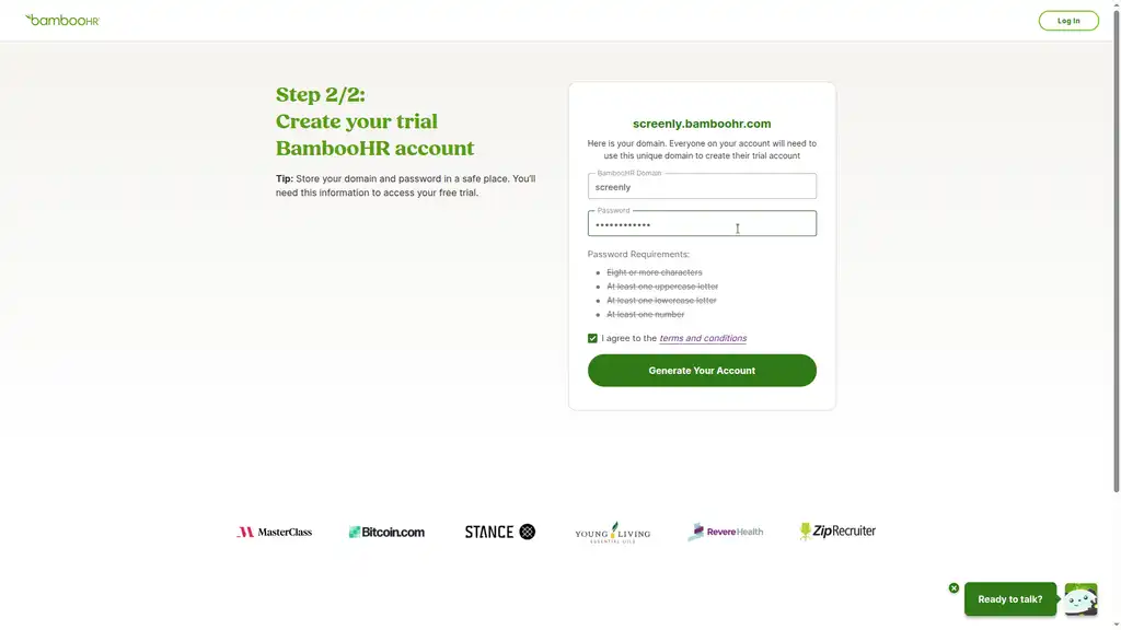 Bamboo HR App