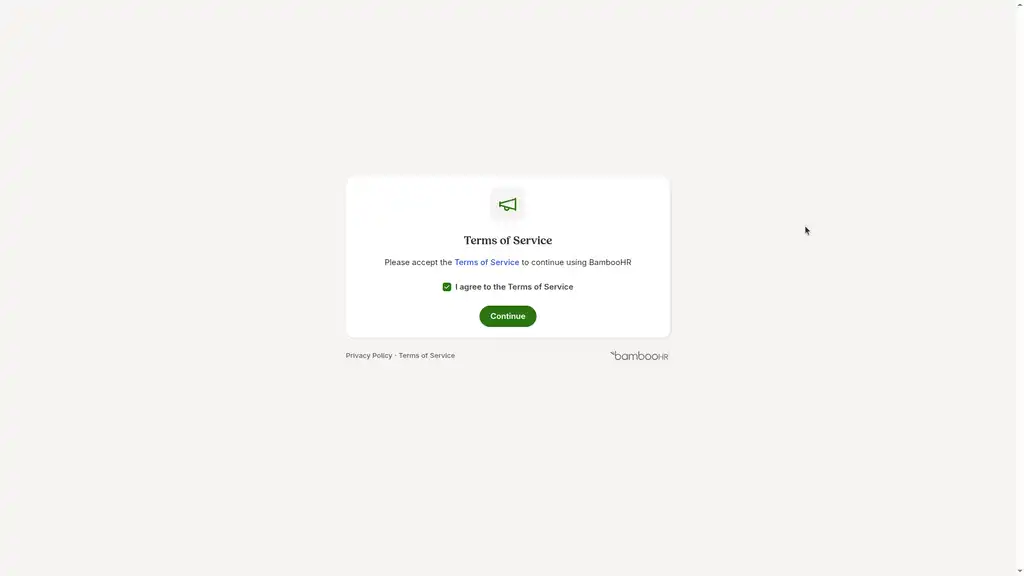 Bamboo HR App