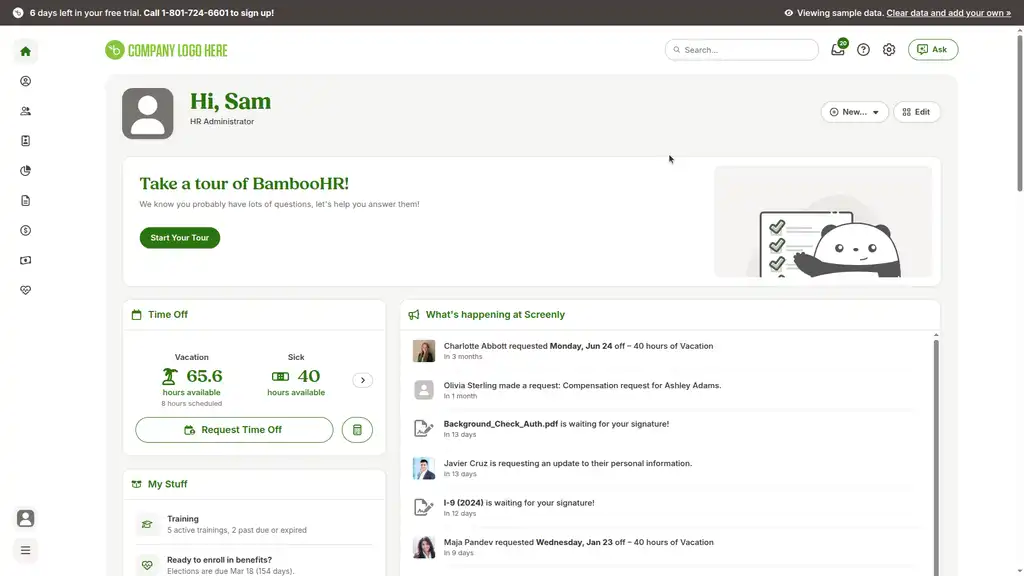 Bamboo HR App