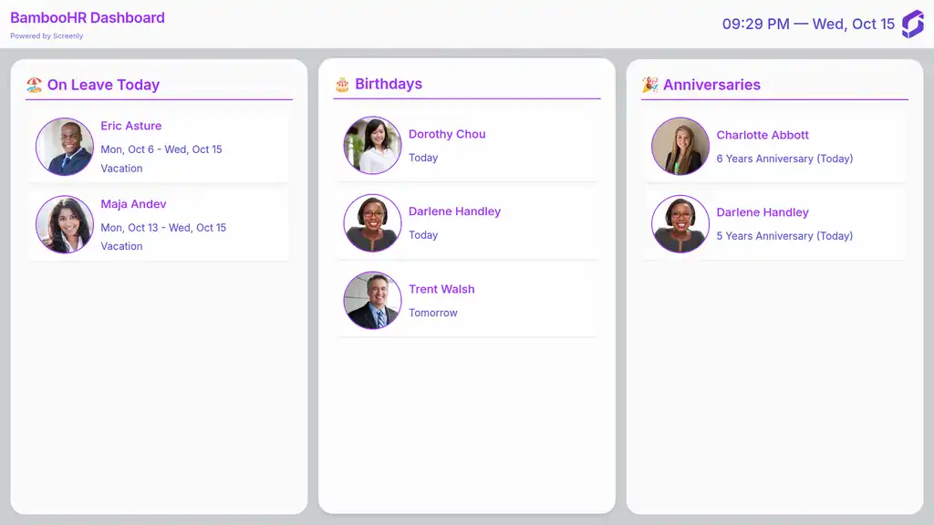 Bamboo HR App