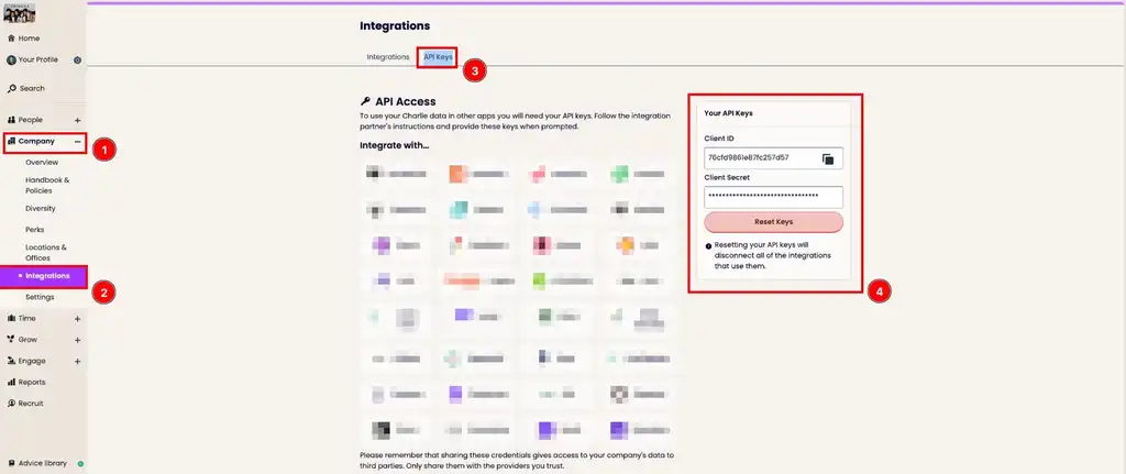 CharlieHR API