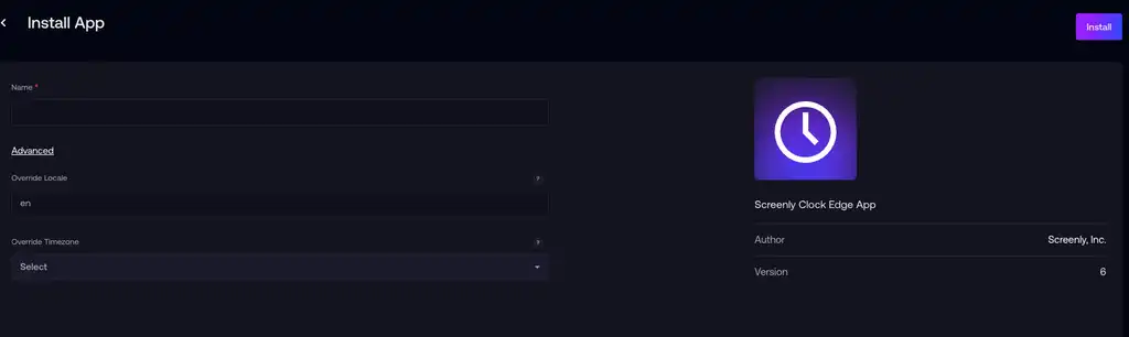 Configure the Clock App