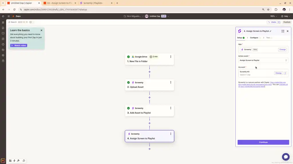 How to create a multi-step Zap