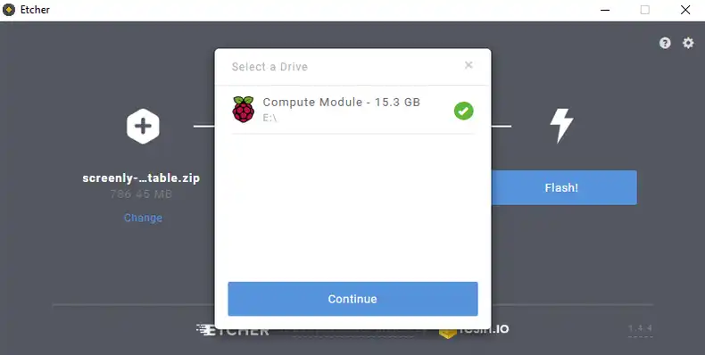 Setup NEC screens with Screenly.