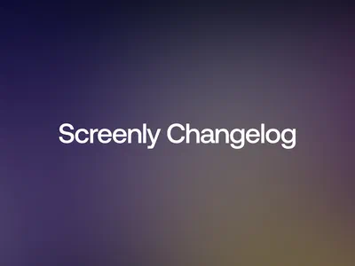 Screenly Changelog Episode 9