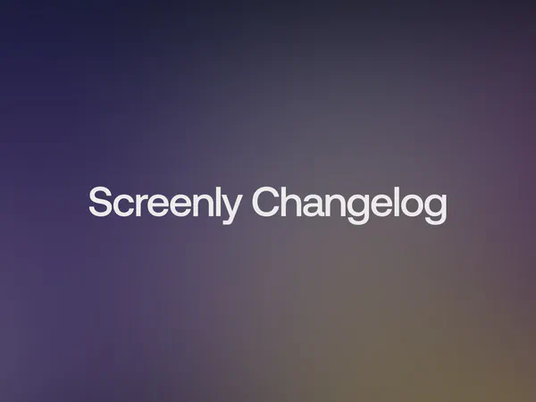 Screenly Changelog Episode 9
