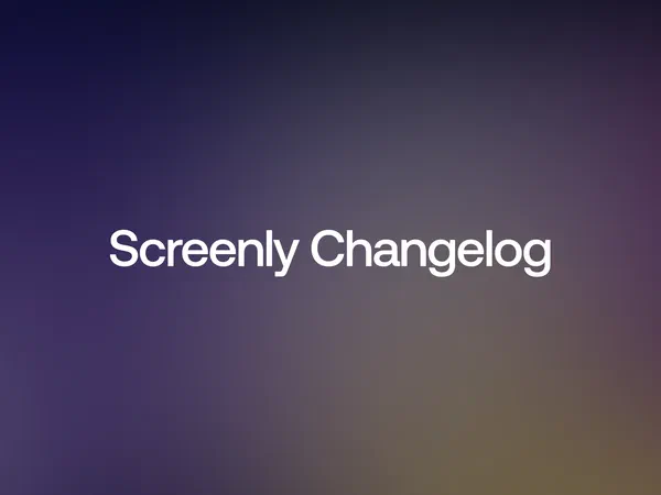 Screenly Changelog Episode 9