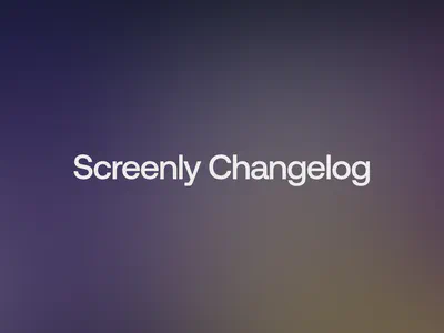 Screenly Changelog Episode 9
