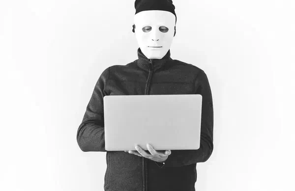 This image is a hacker who carried out a digital signage hack.