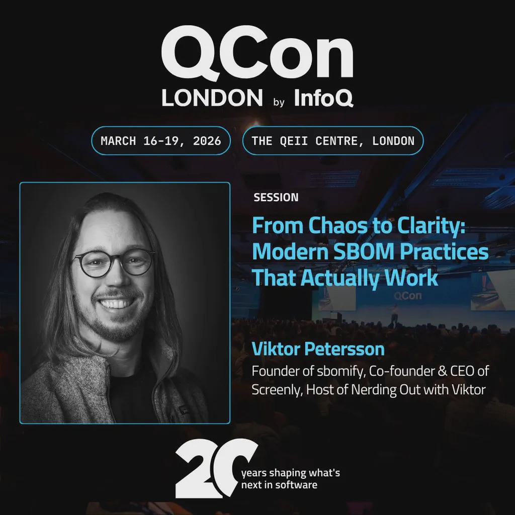 QCon - Viktor Event Poster