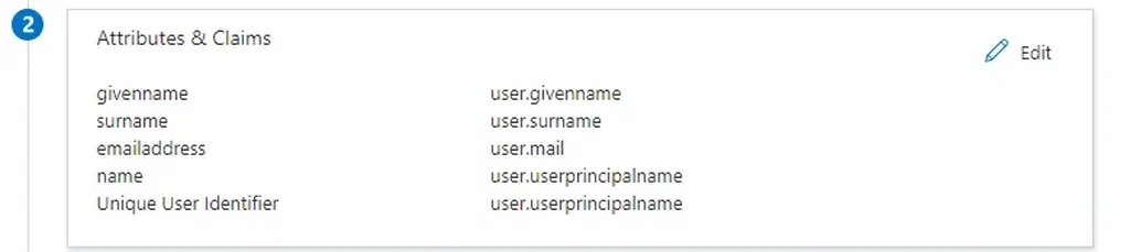 Microsoft Entra ID SAML set up step 6.
