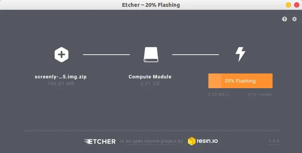Setup NEC screens with Screenly.