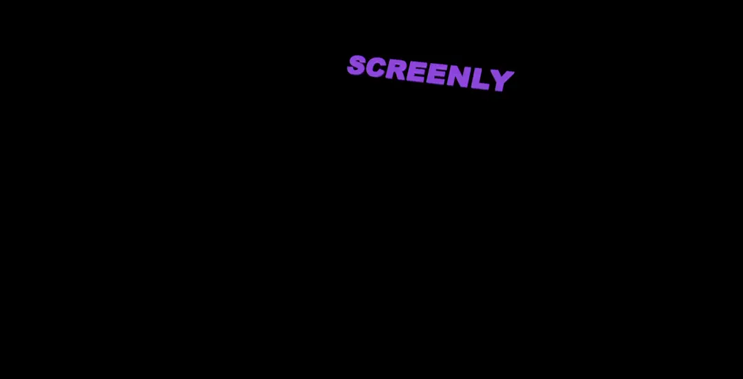 3D Text Screensaver Landscape screenshot 1