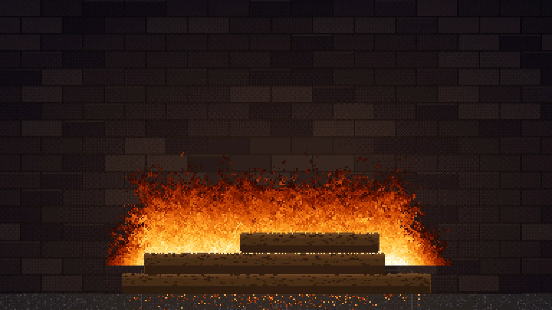 8bit Fireplace Landscape screenshot 7