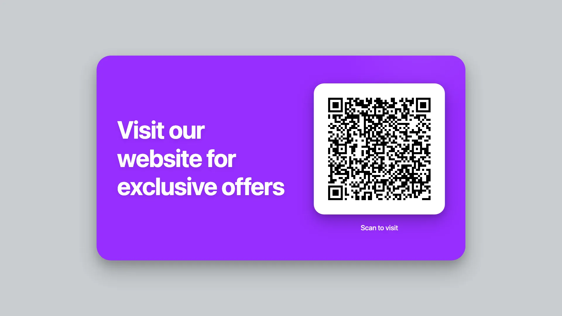 QR Code Generator Landscape screenshot 1