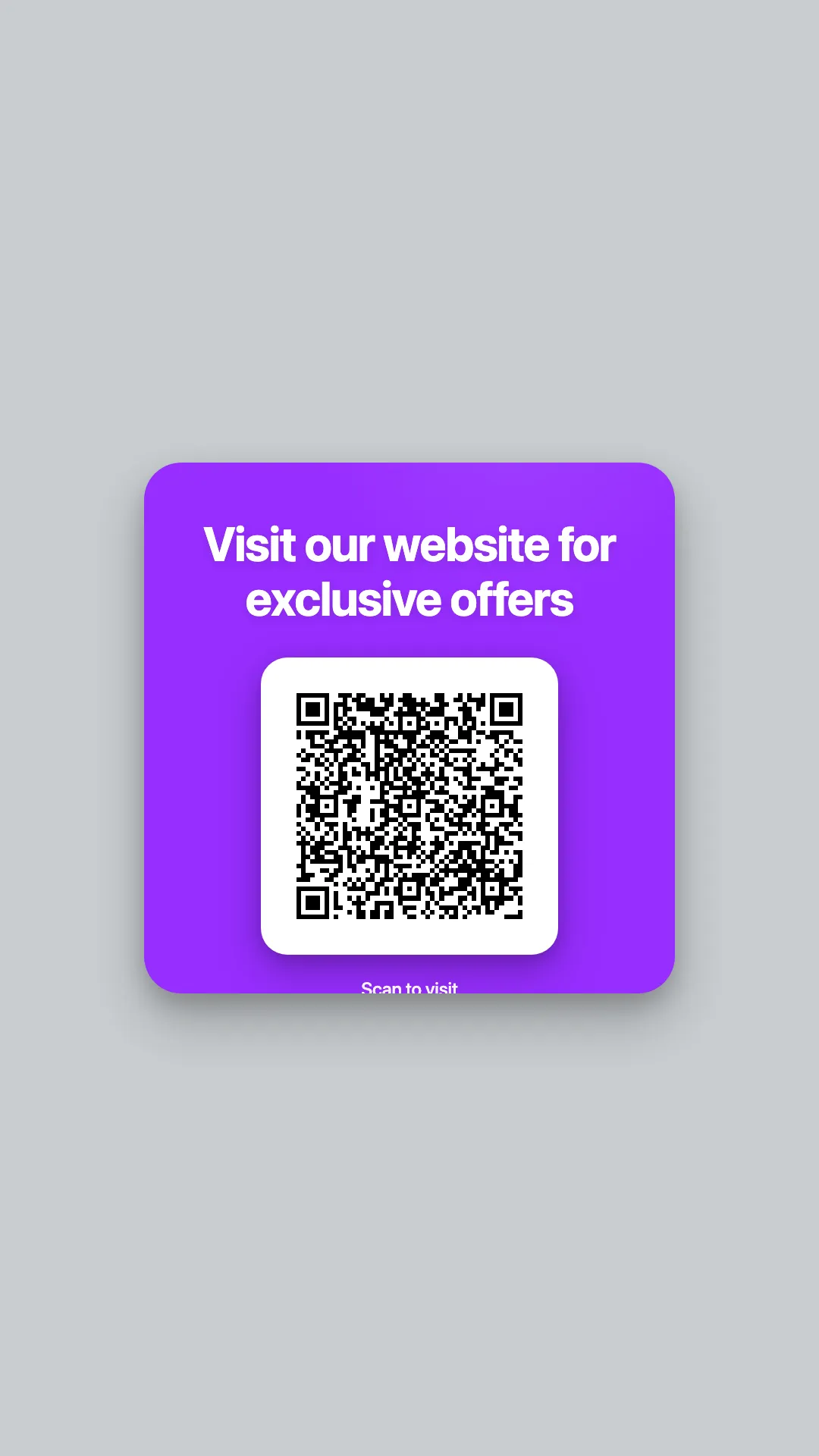 QR Code Generator Portrait screenshot 1
