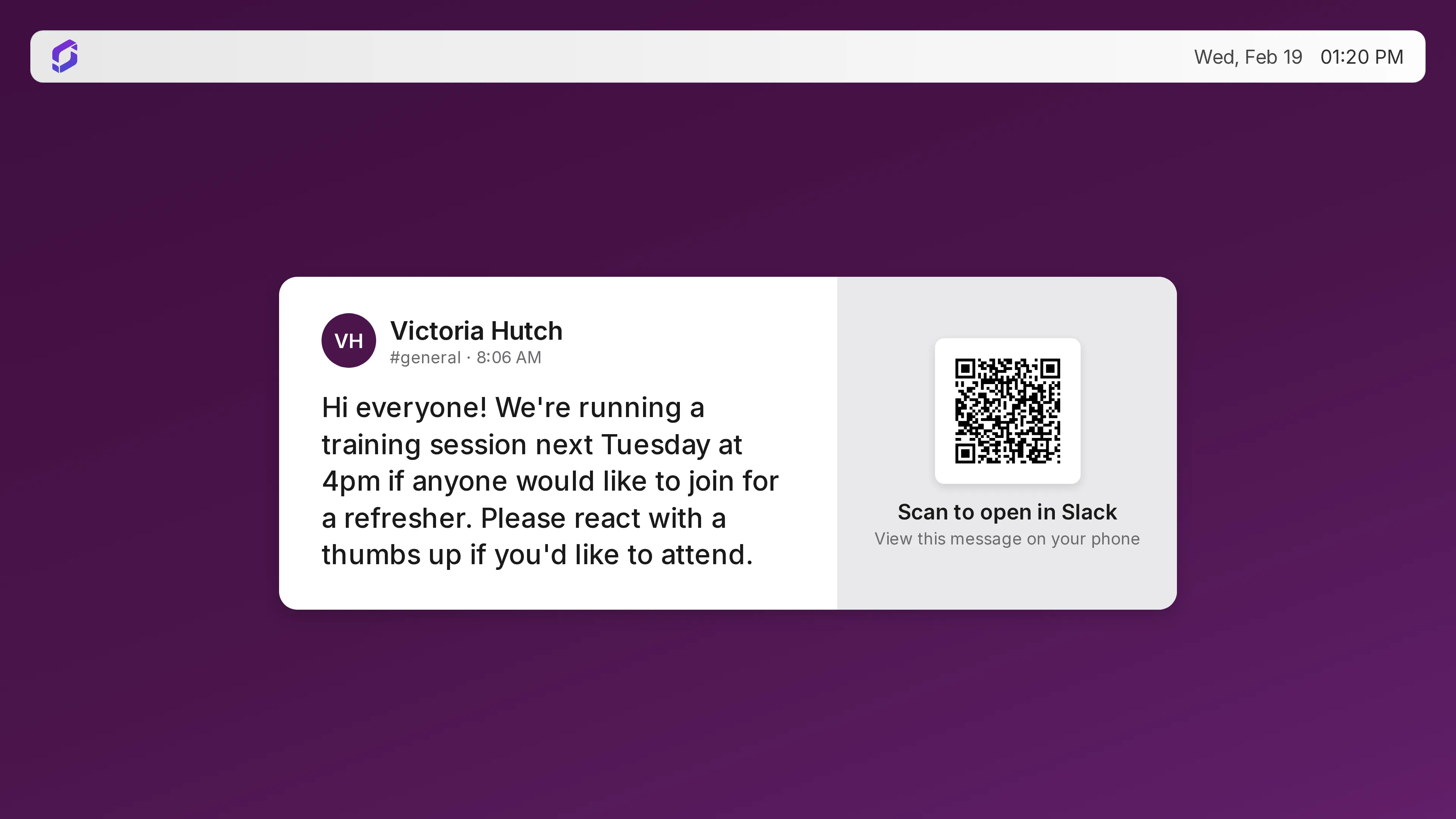 Slack Messages Landscape screenshot 1