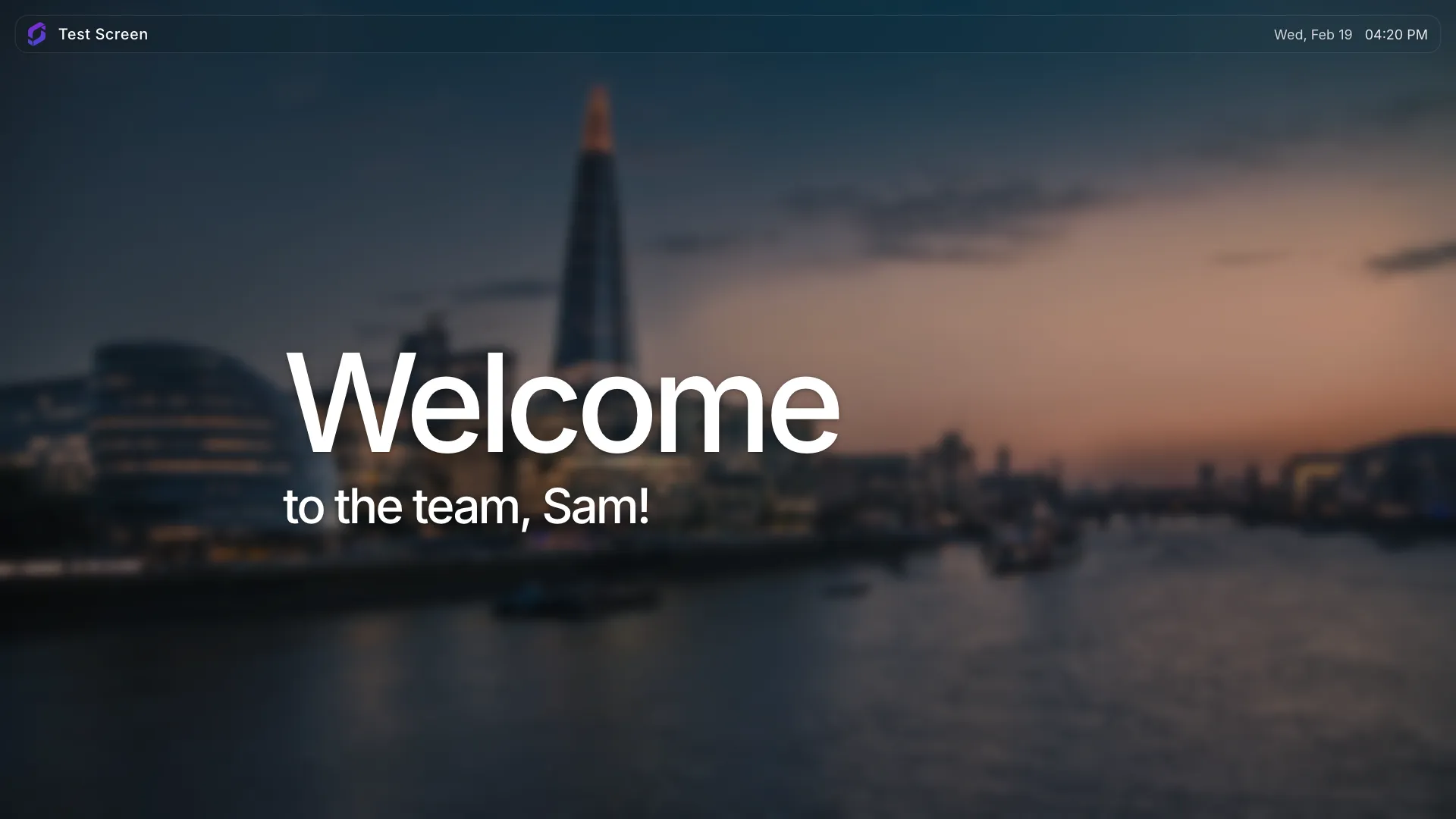 Welcome Landscape screenshot 1