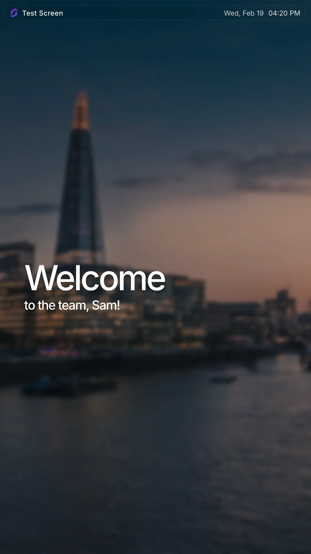Welcome Portrait screenshot 1