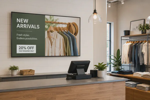Digital Signage for Business: Uses, Benefits, and What You Need