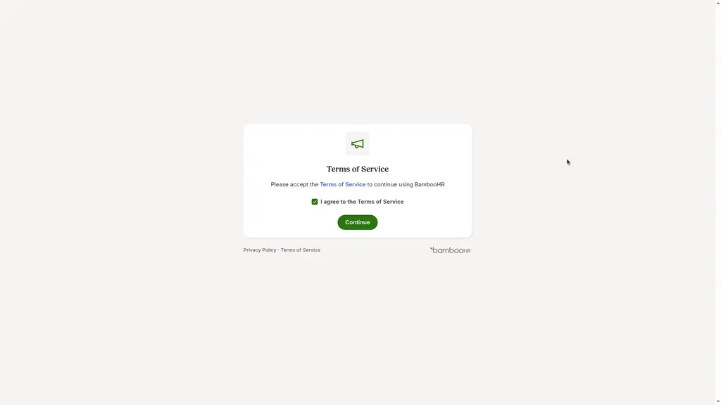 Bamboo HR App