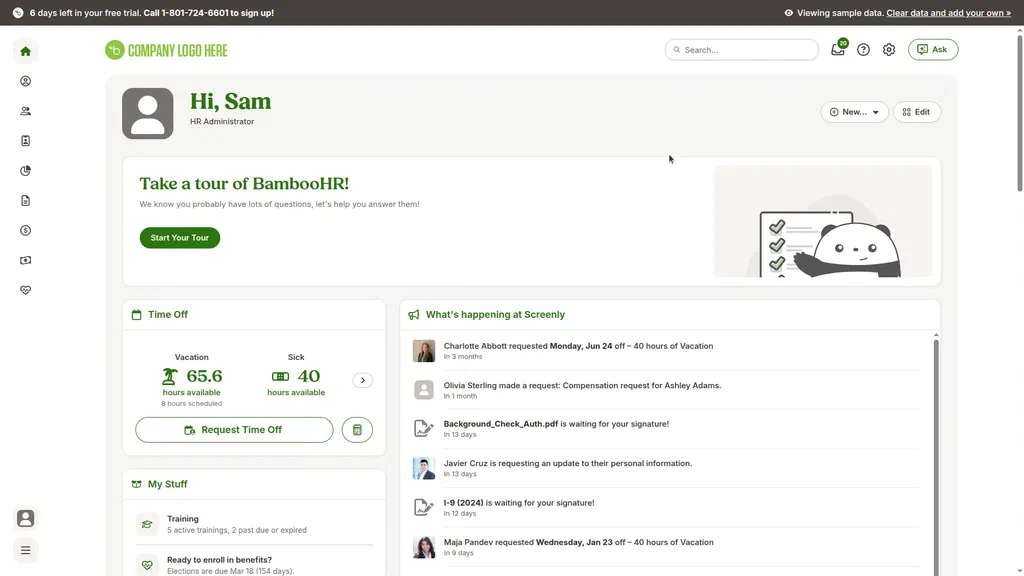 Bamboo HR App