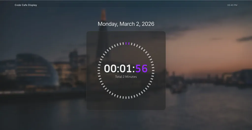 Simple Timer App Preview