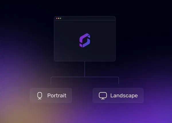 Portrait and Landscape feature preview