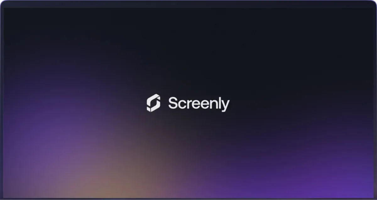 Screenly digital signage display