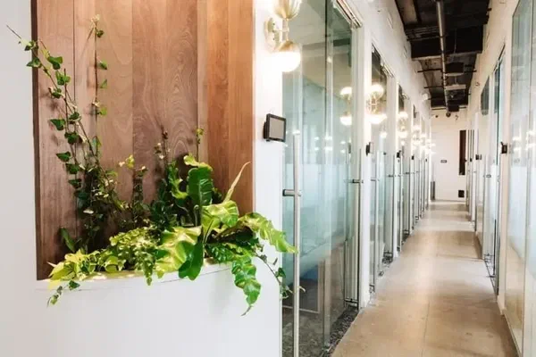 Digital signage in co-working spaces and shared offices