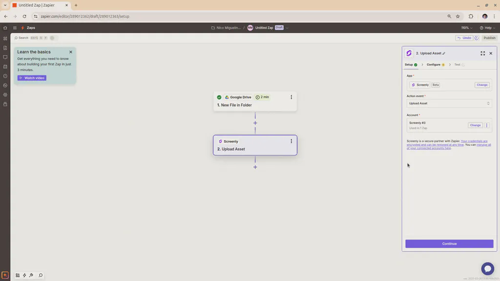 How to create a multi-step Zap