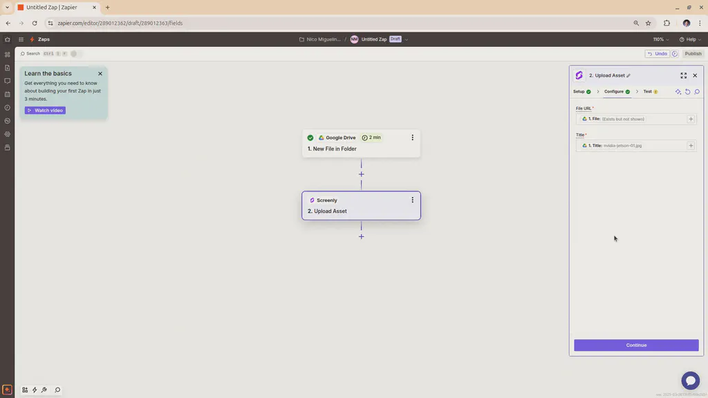 How to create a multi-step Zap