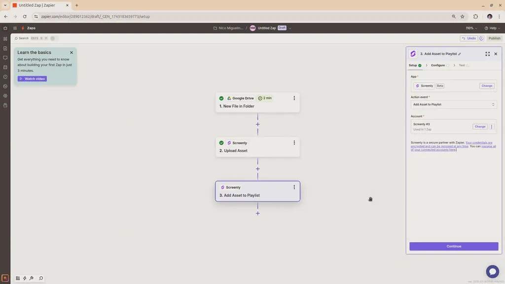 How to create a multi-step Zap