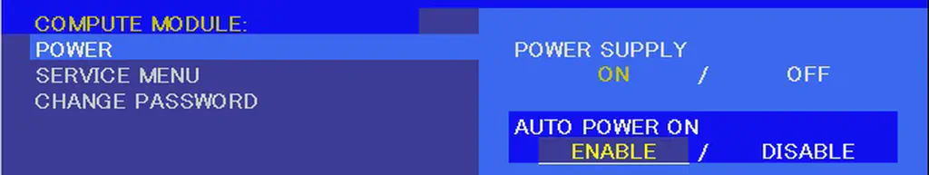 Setup NEC screens with Screenly.